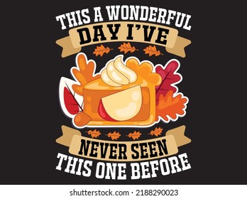 Thanksgiving t-shirt design vector file