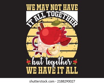 Thanksgiving t-shirt design vector file