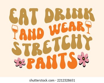Thanksgiving t-shirt design vector file