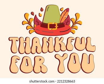 Thanksgiving t-shirt design vector file