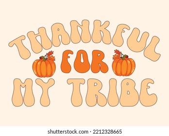 Thanksgiving t-shirt design vector file