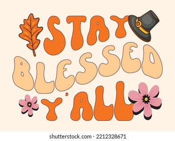 Thanksgiving t-shirt design vector file