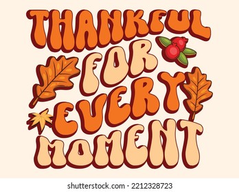 Thanksgiving t-shirt design vector file
