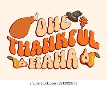 Thanksgiving t-shirt design vector file