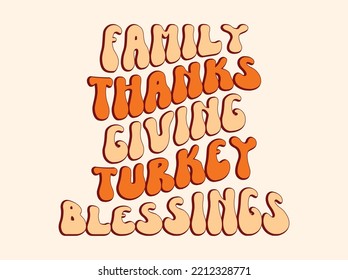 Thanksgiving t-shirt design vector file
