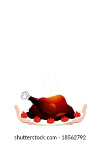 pavo de acción de gracias