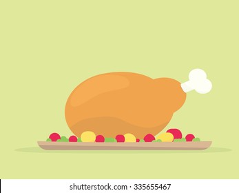 Thanksgiving turkey dinner