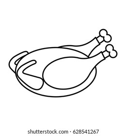 thanksgiving turkey food icon