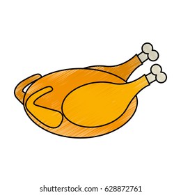 thanksgiving turkey food icon