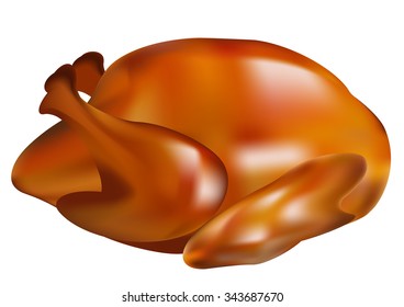 Thanksgiving turkey fried