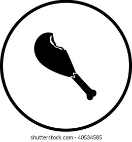 thanksgiving turkey leg symbol