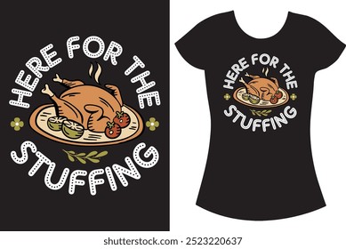 Thanksgiving Turkey T shirt design.