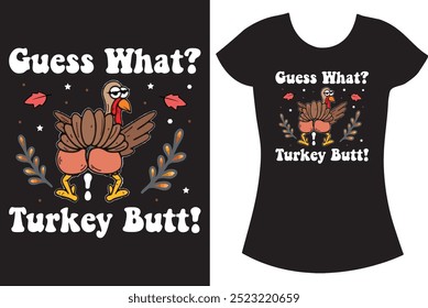 Thanksgiving Turkey T shirt design.