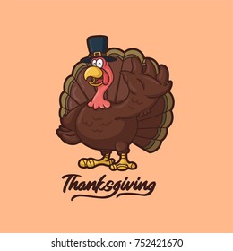 Thanksgiving Turkey with text