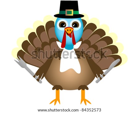Thanksgiving Turkey Waiting for Thanksgiving Dinner