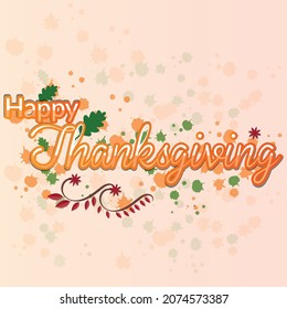 Thanksgiving Typography Design It can be used on T-Shirts, Mugs, Poster Cards, icon, badge and much more. Vector calligraphy lettering holiday quote.