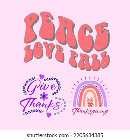 thanksgiving typography lettering quote for t shirt vector design
