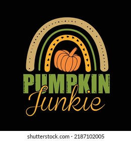 Thanksgiving typography and t shirt design