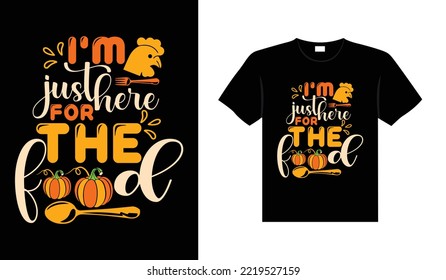 Thanksgiving typography t-shirt design or Happy thanksgiving vector poster design 