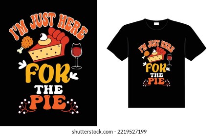 Thanksgiving typography t-shirt design or Happy thanksgiving vector poster design 