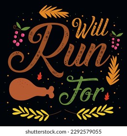 Thanksgiving typography tshirt design vector design 