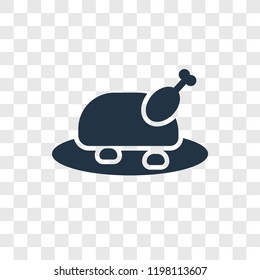 Thanksgiving vector icon isolated on transparent background, Thanksgiving transparency logo concept