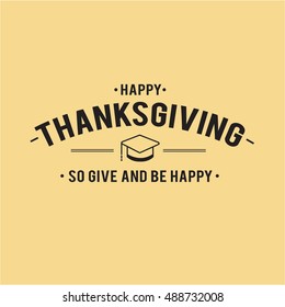 Thanksgiving vector icons logo line 