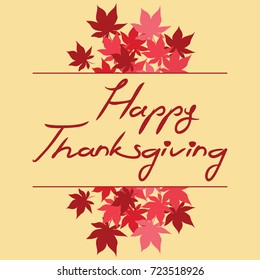 thanksgiving vector illustration