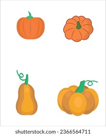 Thanksgiving vector illustration. Thanksgiving holiday icon set, banner
