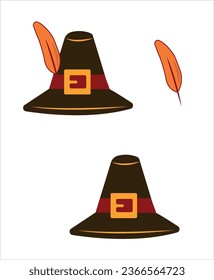 Thanksgiving vector illustration. Thanksgiving holiday icon set, banner