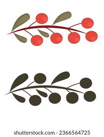 Thanksgiving vector illustration. Thanksgiving holiday icon set, banner