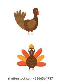 Thanksgiving vector illustration. Thanksgiving holiday icon set, banner