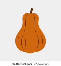 Ein Thanksgiving-Vektorobjekt, Illustration Kürbis