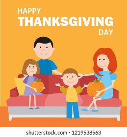 Thanksgivins Day. Sale. Vector illustration.