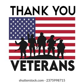 Thankyou Veterans United States of America