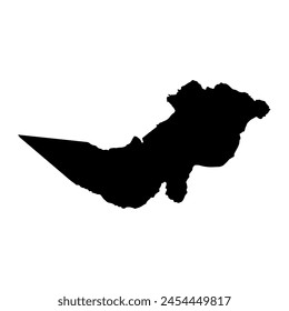 Tharaka Nithi County map, administrative division of Kenya. Vector illustration.