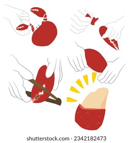 That way to take crab