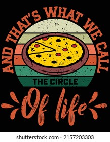 Y eso es lo que llamamos el círculo de diseño de camisetas de la vida
