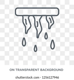 thaw icon. thaw design concept from Weather collection. Simple element vector illustration on transparent background.