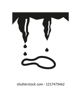 thaw icon. Trendy thaw logo concept on white background from Weather collection. Suitable for use on web apps, mobile apps and print media.