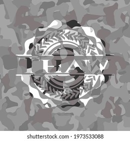 Thaw on grey camo texture 
