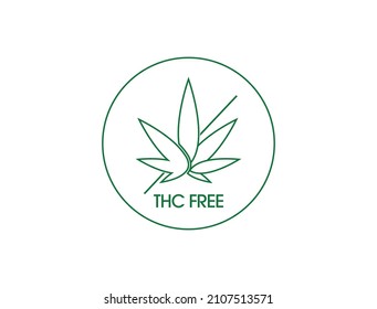 thc free icon vector illustration 