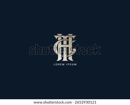 thc letter logo design, tch corporate business, cth modern initials
