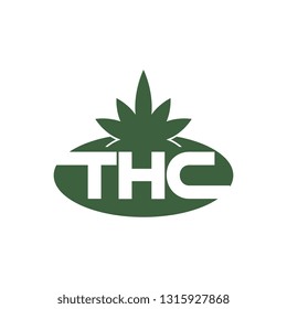 THC logo green