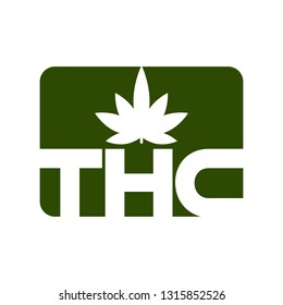 Thc Logo Vector Illustration Stock Vector (royalty Free) 1315852526 