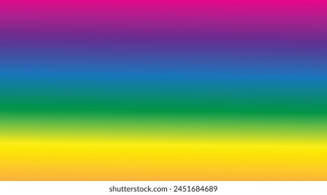 
"The black background, adorned with overlapping layers of rainbow-colored lines, creates a mesmerizing effect."