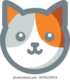 "The cat symbolizes sophistication and uniqueness, bringing a pleasant and friendly feeling to the viewer."