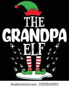 "The grandpa elf" EPS vector file