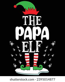 "The papa elf" EPS vector file