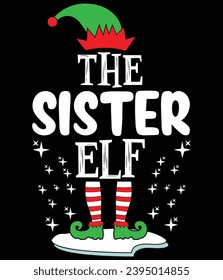 "The sister elf" EPS vector file